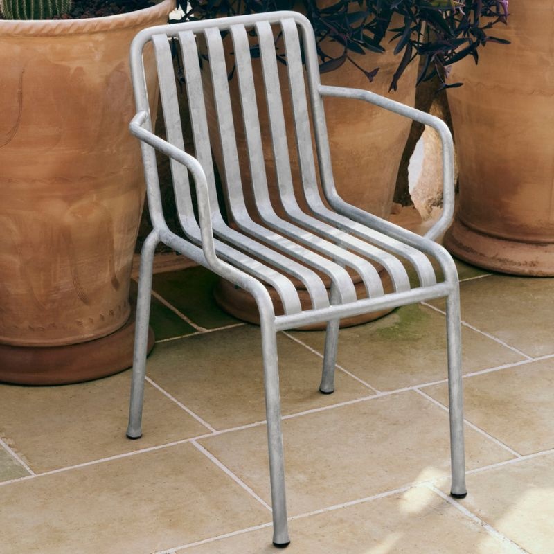 HAY Chaise Palissade avec accoudoirs - HAY