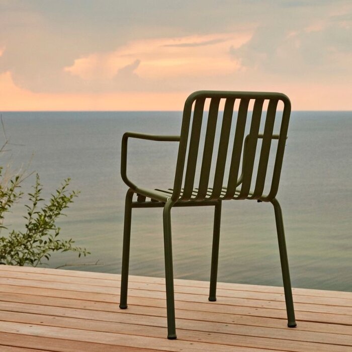 HAY Chaise Palissade avec accoudoirs - HAY