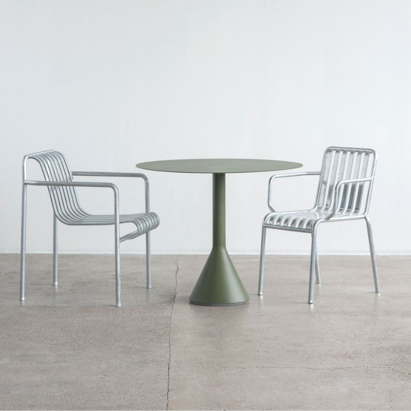 HAY Chaise Palissade avec accoudoirs - HAY