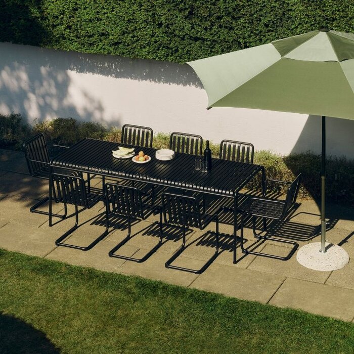 HAY Chaise Palissade à piètement traîneau avec accoudoirs -  HAY