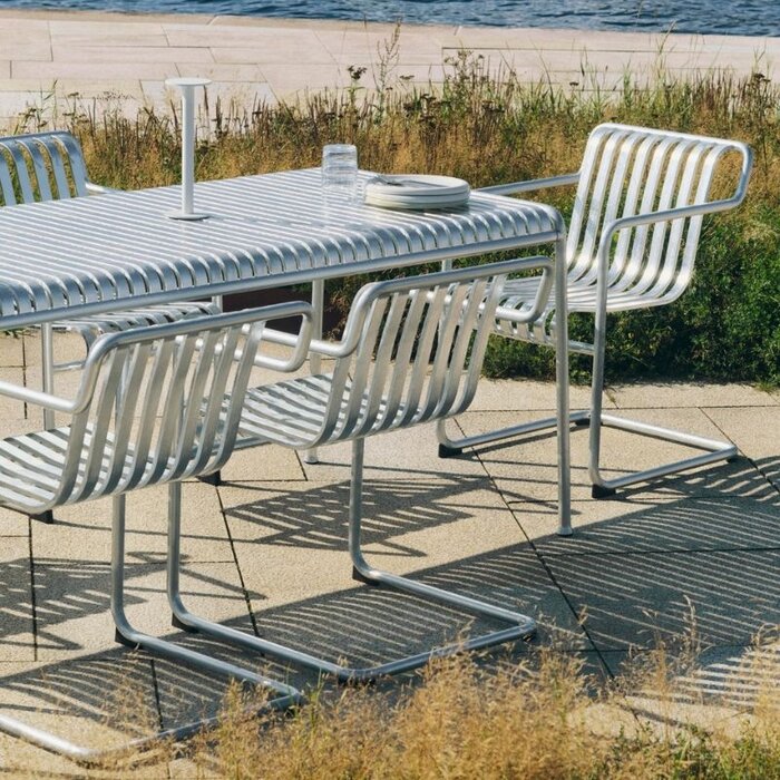 HAY Chaise de repas Palissade à piètement traîneau - HAY