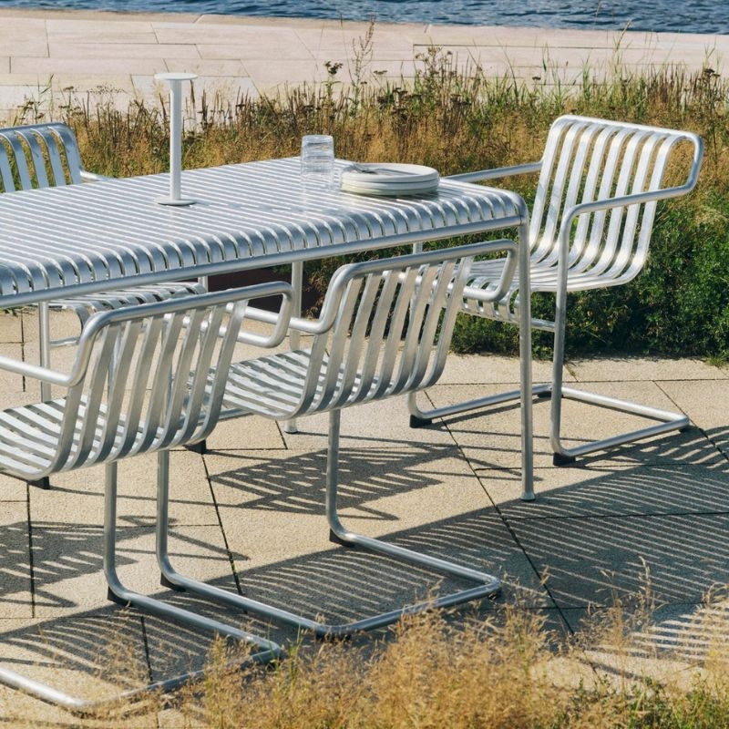 HAY Chaise de repas Palissade à piètement traîneau - HAY