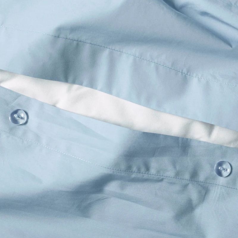 Suite702 Sky blue percale dekbedovertrek 240x220 cm - Suite702