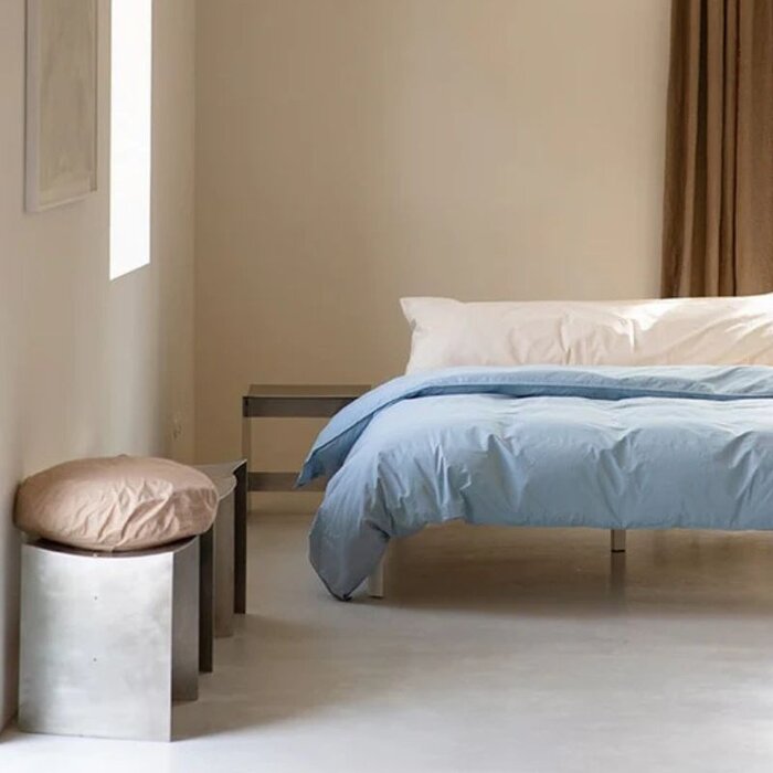 Suite702 Sky blue percale dekbedovertrek 240x220 cm - Suite702