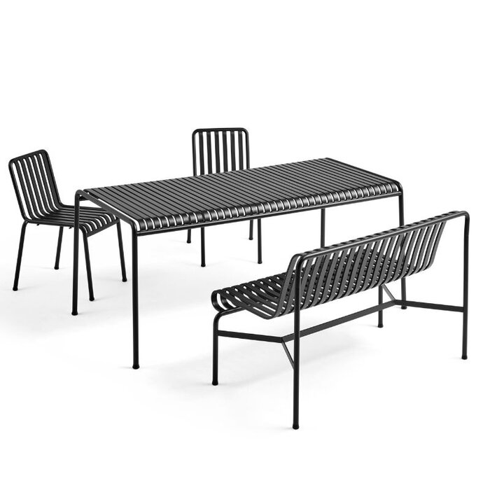 HAY Palissade dining bench without armrest - HAY