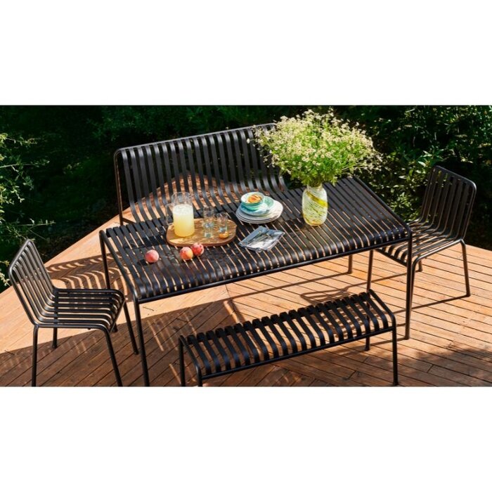 HAY Palissade dining bench without armrest - HAY