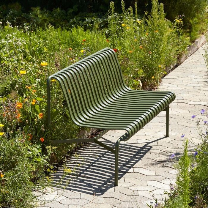 HAY Palissade dining bench without armrest - HAY
