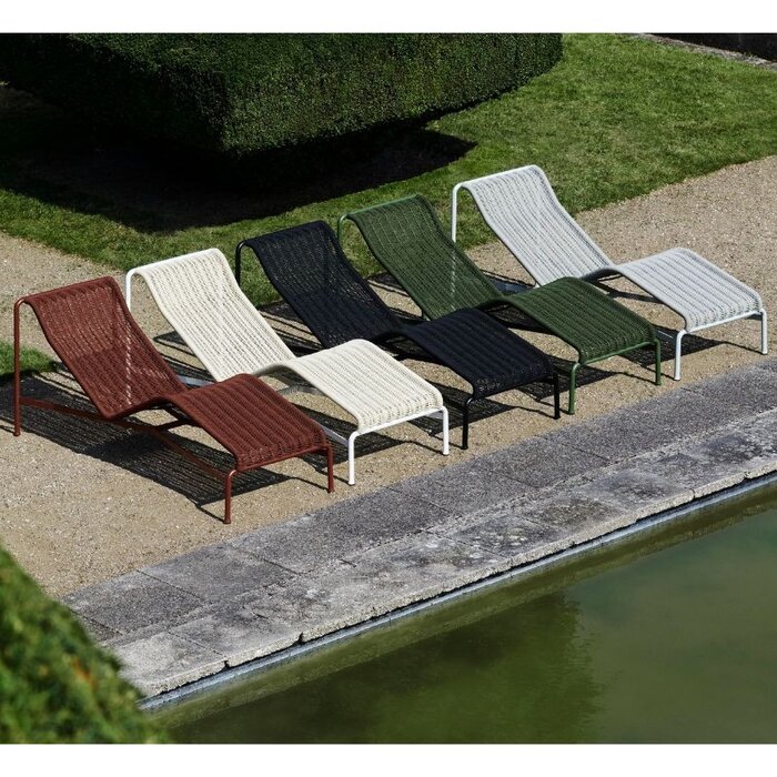 HAY Palissade Cord Chaise Longue - HAY
