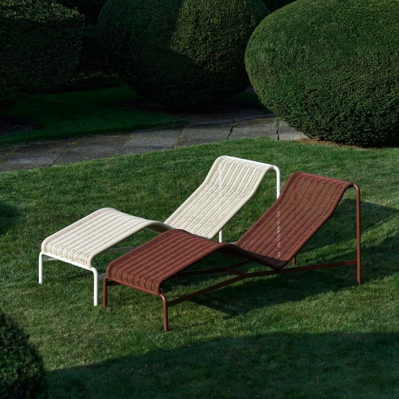 HAY Palissade Cord Chaise Longue - HAY