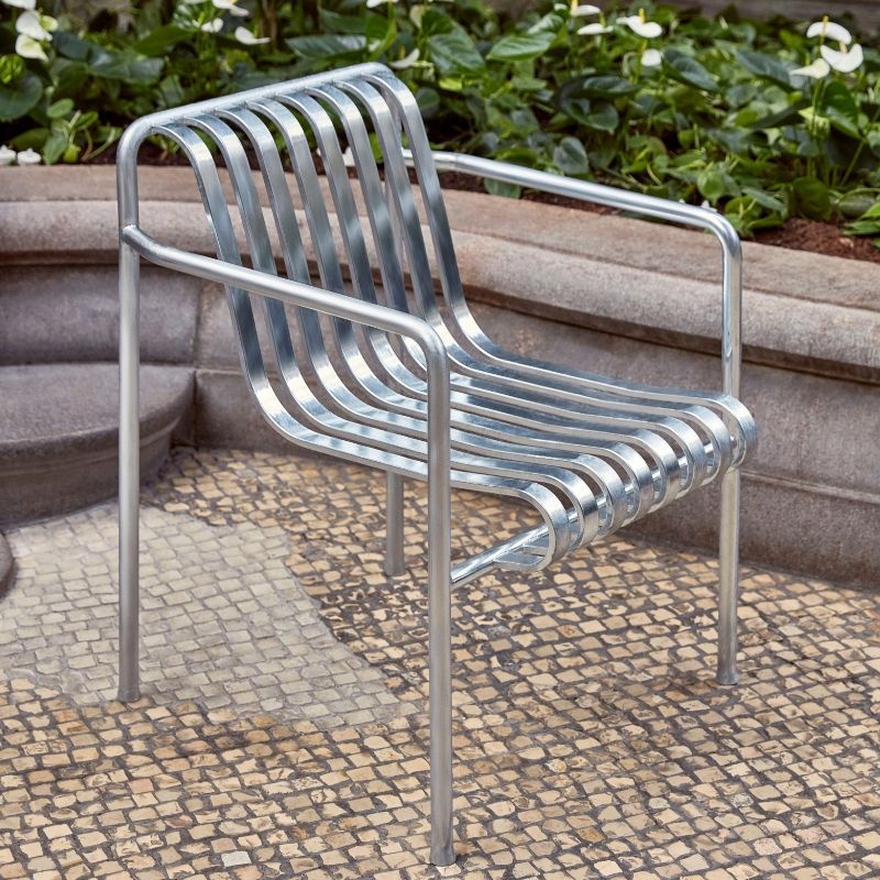 HAY Chaise de repas Palissade avec accoudoirs - HAY