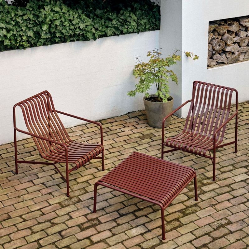 HAY Chaise lounge Palissade - haute - HAY