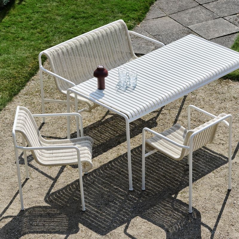 HAY Fauteuil de salle à manger en corde Palissade - HAY