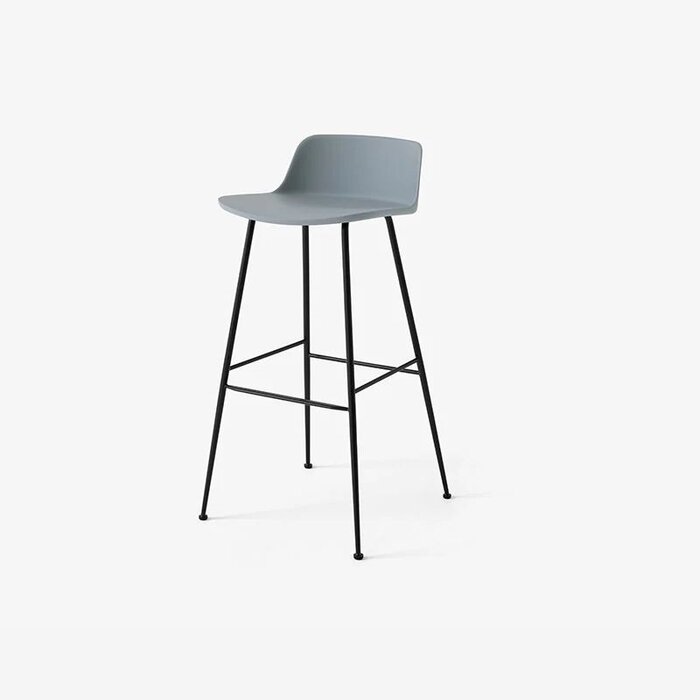 &Tradition Tabouret de bar Rely HW86 - H75 Low Back - &Tradition