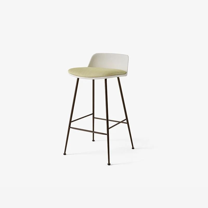 Extremis Rely barkruk HW82 - H66.5 Low back gestoffeerd - &Tradition