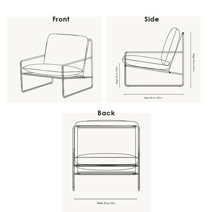 Fermliving Desert 1-seater - Fermliving