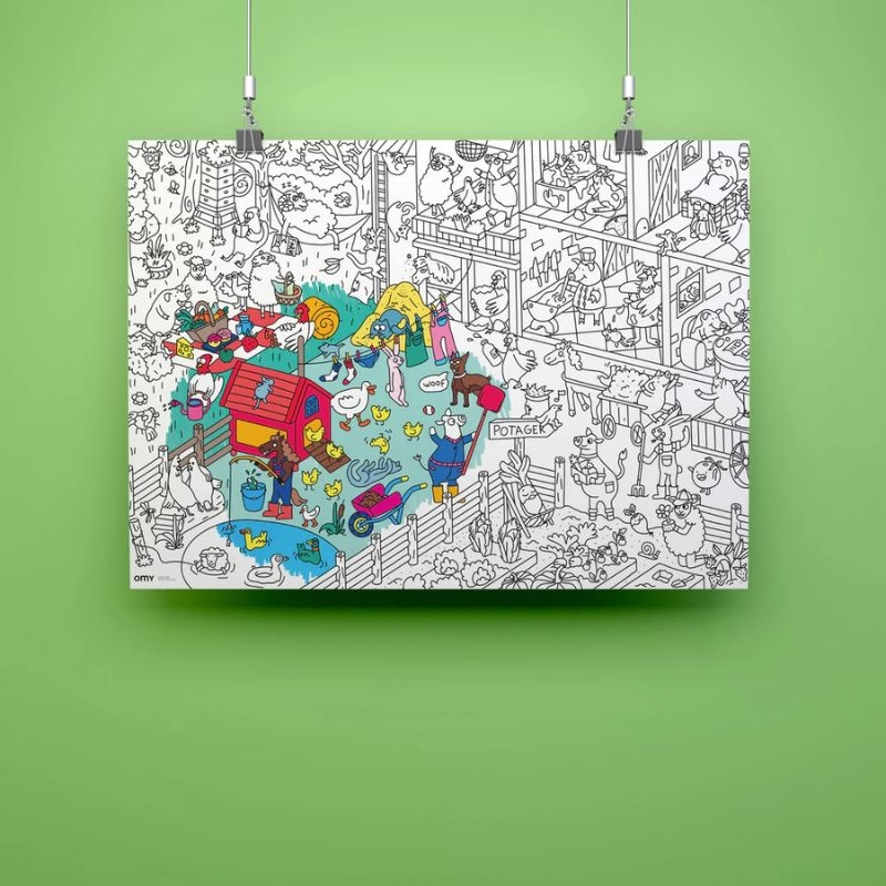 OMY Kleurposter Thema - OMY