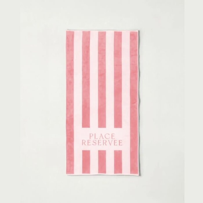 Place Reservee Serviette de plage Classic 100x200 cm - Place Reservee