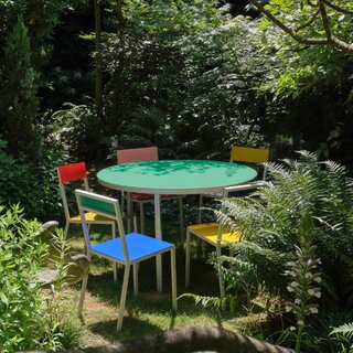 Valerie Objects Alu Dining Table Round - Muller Van Severen