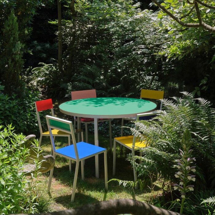 Valerie Objects Alu Dining Table Round - Muller Van Severen