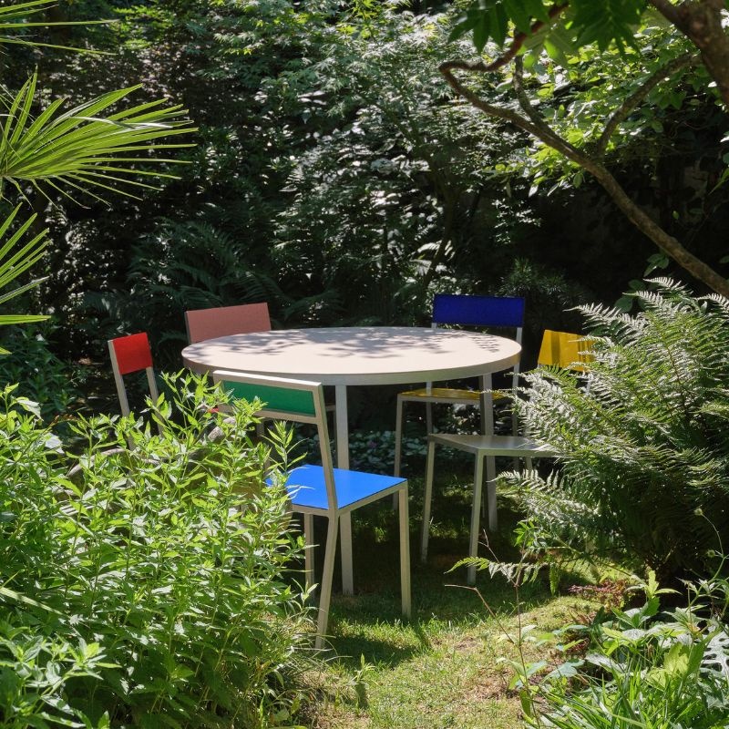 Valerie Objects Alu Dining Table Round - Muller Van Severen