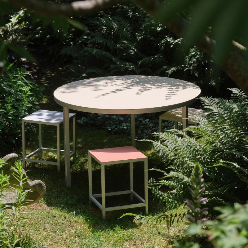 Valerie Objects Alu Dining Table Round - Muller Van Severen
