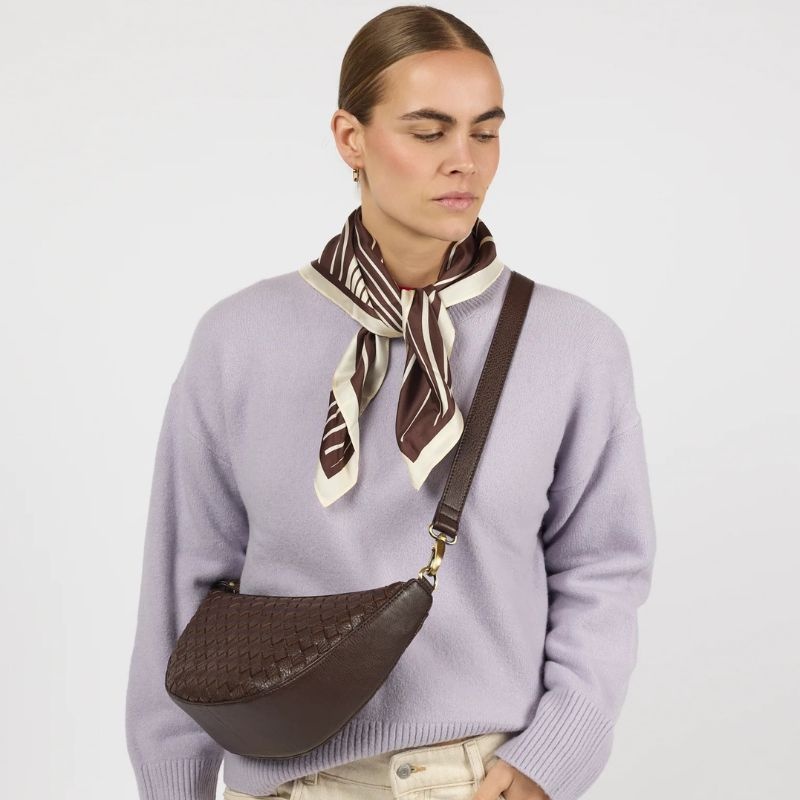 O MY BAG Handtas Leo MIDI - Gewoven - O MY BAG