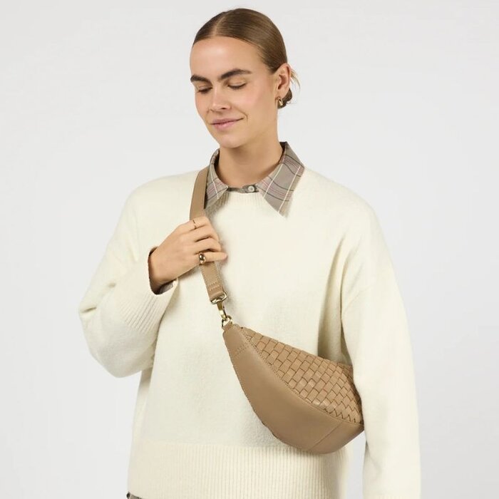 O MY BAG Handtas Leo MIDI - Gewoven - O MY BAG