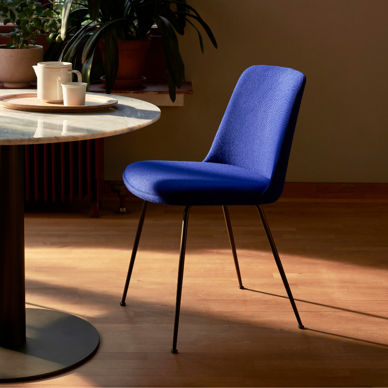 &Tradition In Between Tafel SK11 (showroommodel) - Ø90 - Bianco Carrara - Brons