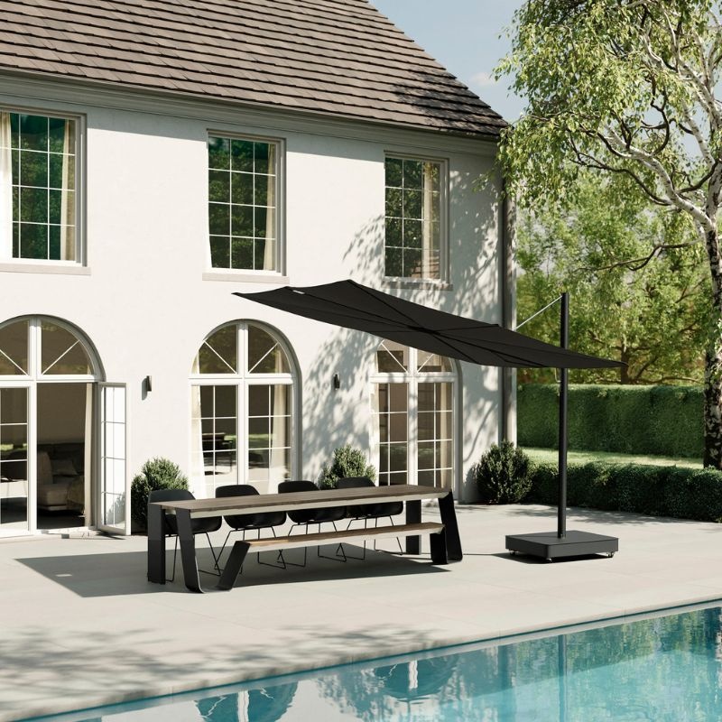 Extremis Sensu parasol - single square straight - 323 x 300cm - Extremis
