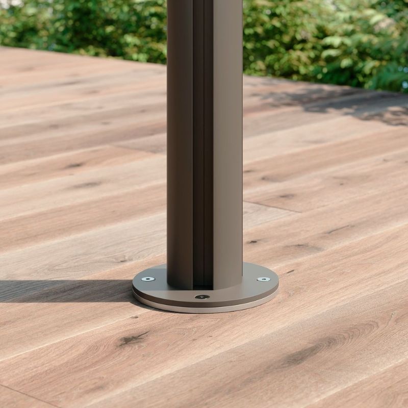 Extremis Sensu parasol - single square straight - 323 x 300cm - Extremis