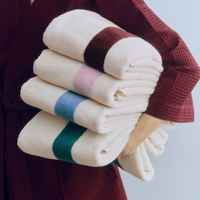 HAY Stripe badhanddoek (70x140cm) - HAY