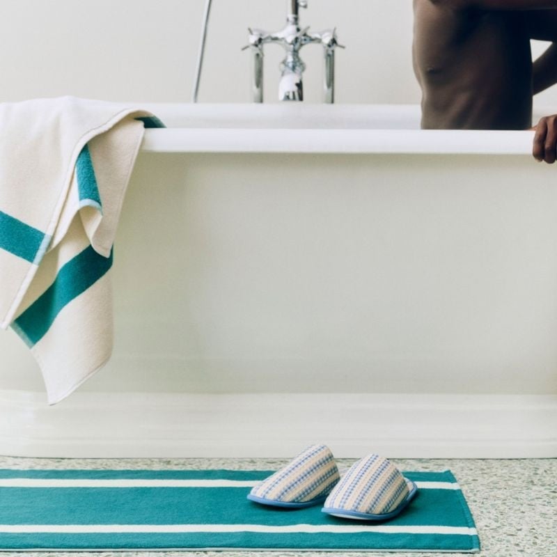 HAY Serviette de bain Stripe (70x140cm) - HAY
