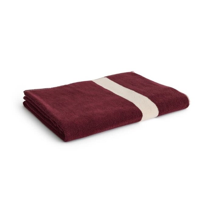 HAY Stripe badlaken (100x150cm) - HAY