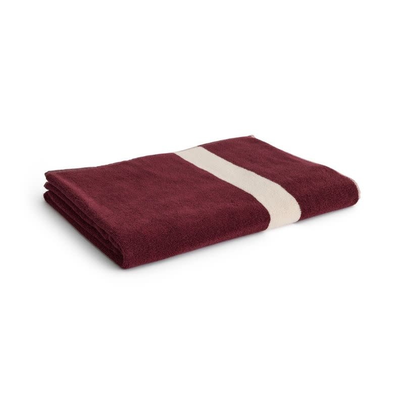 HAY Stripe badlaken (100x150cm) - HAY