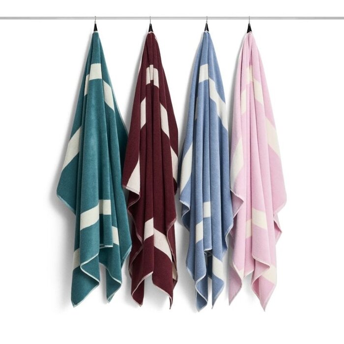 HAY Drap de bain Stripe (100x150 cm) - HAY