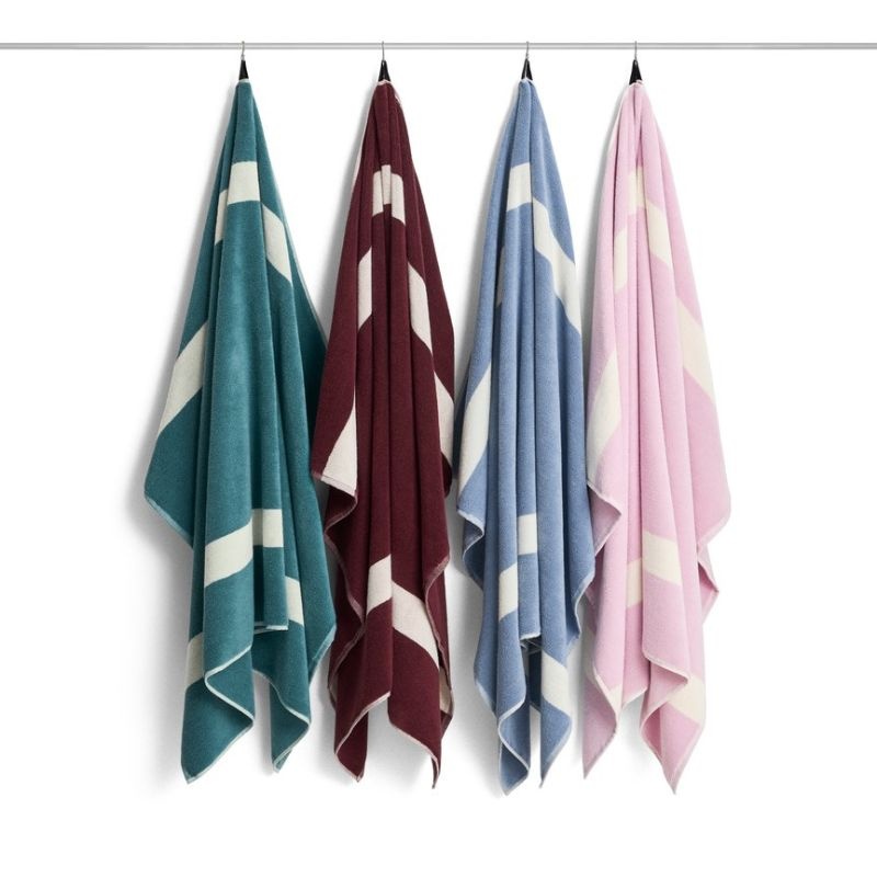 HAY Stripe badlaken (100x150cm) - HAY