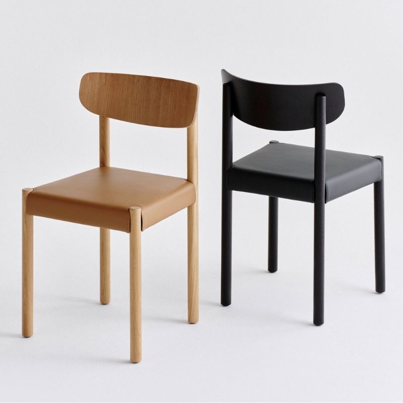 HAY Pack chair 11 - Black lacquered oak - HAY