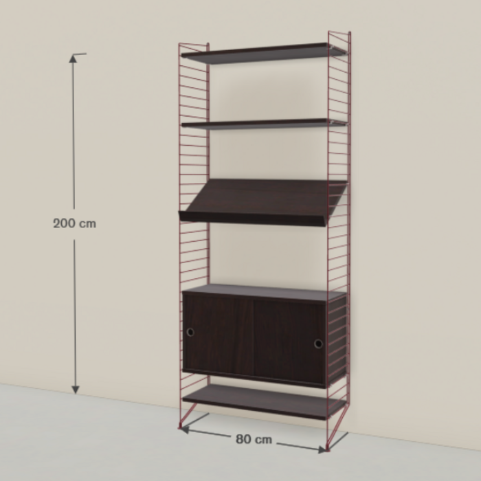 String Wandconfiguratie 81 - Woonkamer (Showroom) - String