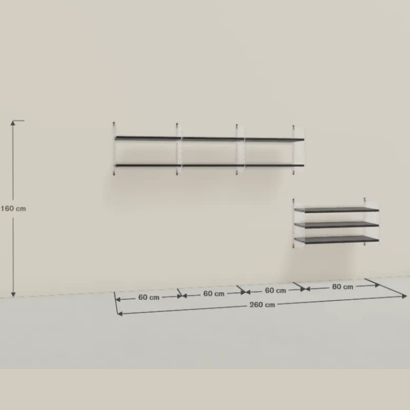 String configuration murale 50 salle de bain - String