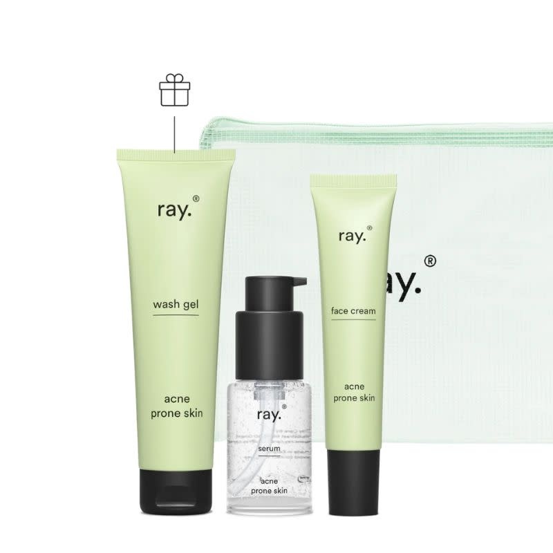 Ray Bundel - Acnegevoelige huid routine - Ray
