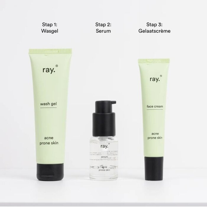 Ray Bundel - Acnegevoelige huid routine - Ray