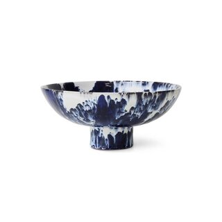 HKliving Ceramic bowl - Indigo