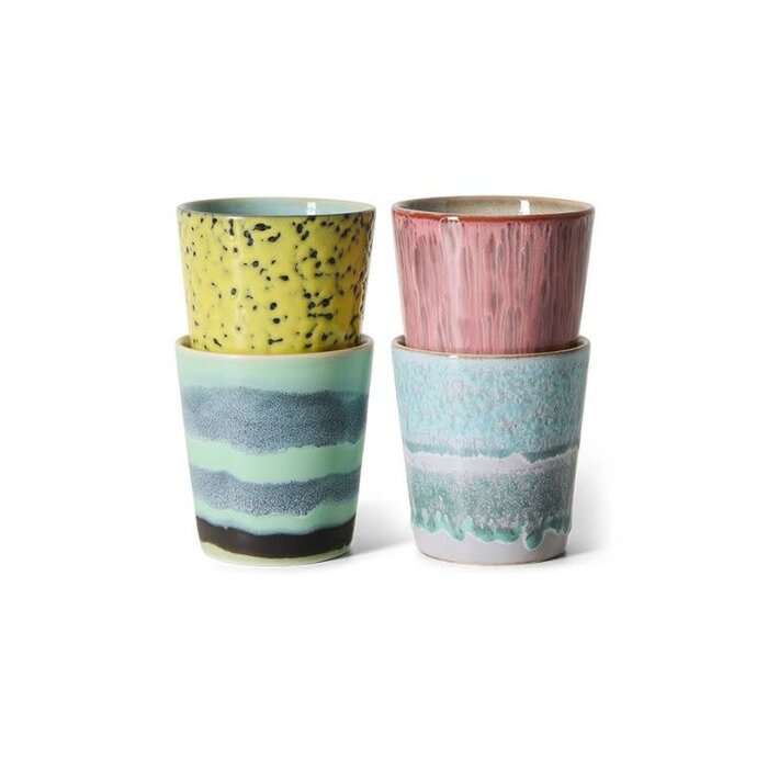 HKliving tasses à café (Lot de 4) - HKliving