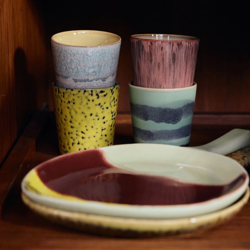 HKliving Koffiebekers (Set van 4) - HKliving