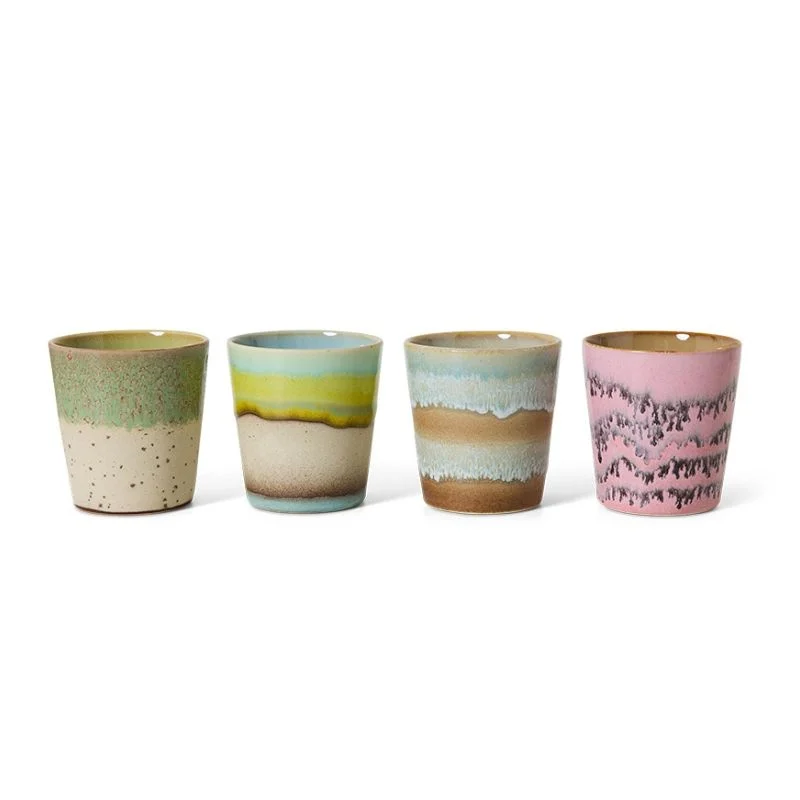 HKliving tasses à café (Lot de 4) - HKliving