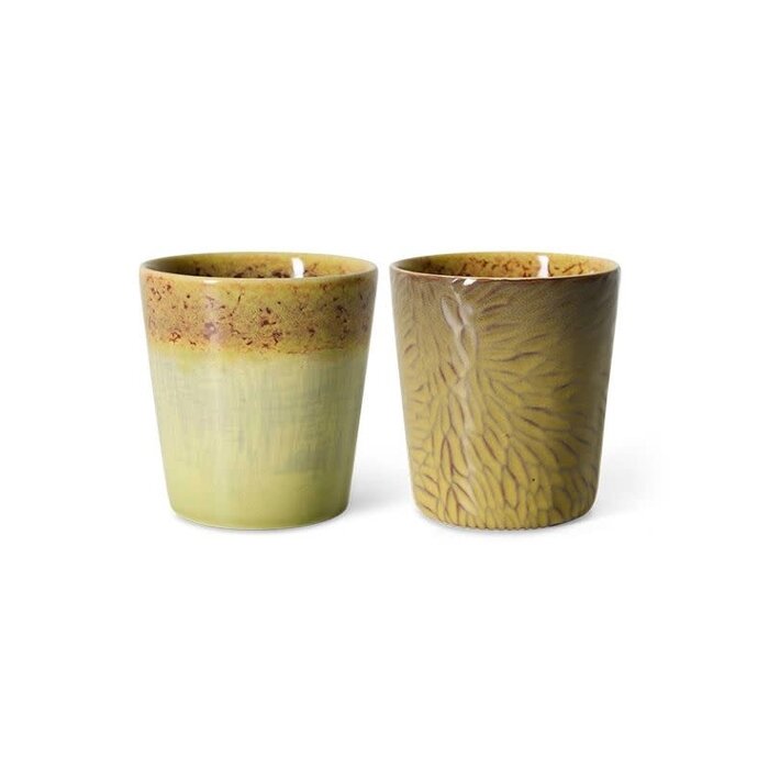 HKliving Koffiebekers - Van Gogh (Set van 2) - Hkliving