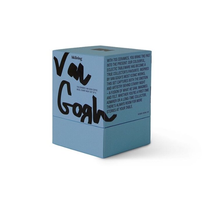 HKliving Tasses à café - Van Gogh (Lot de 2) - HKliving