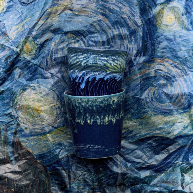 HKliving Tasses à café - Van Gogh (Lot de 2) - HKliving
