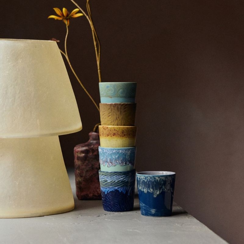 HKliving Tasses à café - Van Gogh (Lot de 2) - HKliving