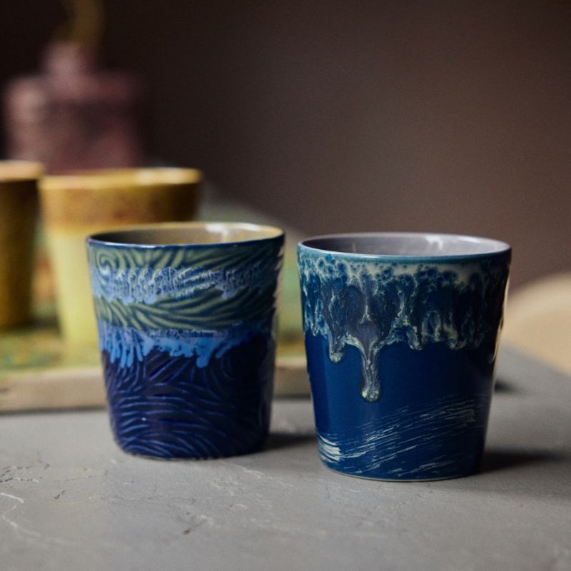 HKliving Tasses à café - Van Gogh (Lot de 2) - HKliving